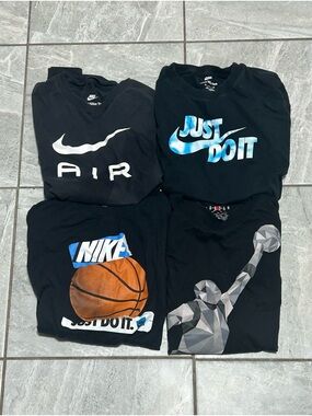 Nike & Jordan Graphic T-Shirt Bundle Youth XL